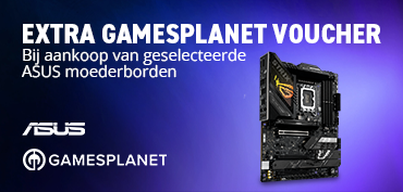 Krijg een Gamesplanet voucher bij aankoop van geselecteerde ASUS moederborden