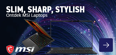 Slim, Sharp, Stylish, Ontdek MSI Laptops