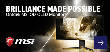 Ontdek MSI QD-OLED Monitors
