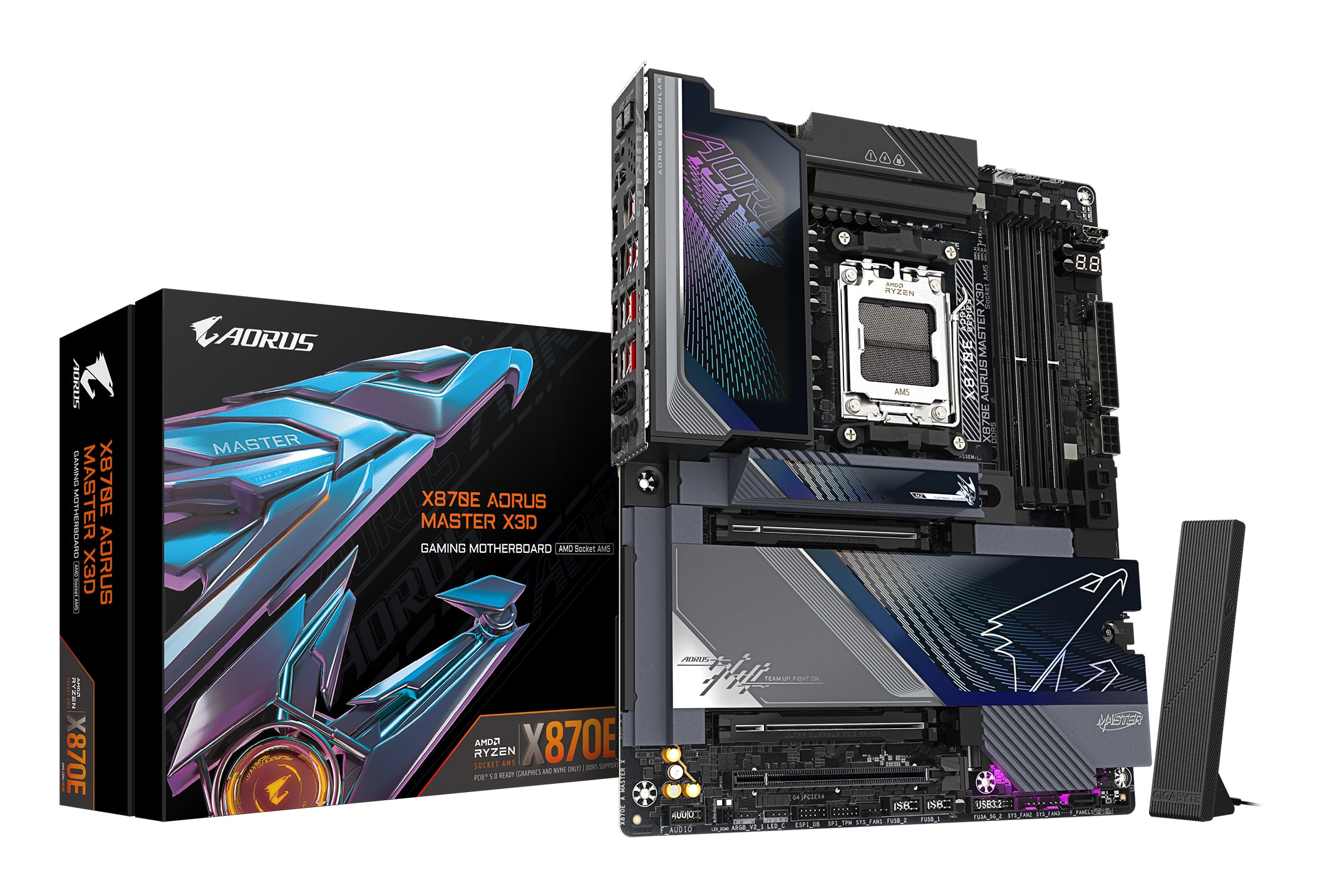 GIGABYTE AORUS X870E MASTER X3D - Moederbord