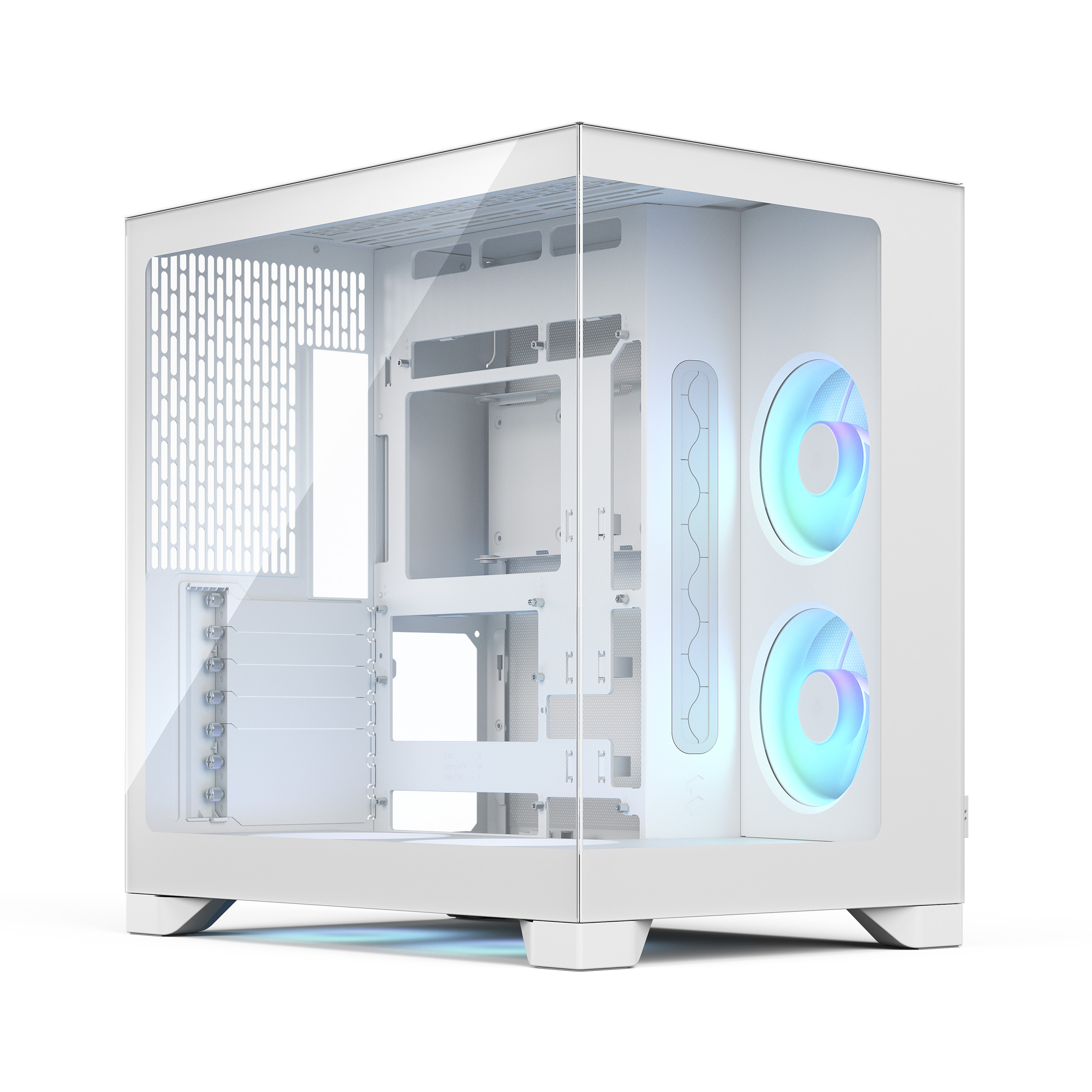 FRACTAL DESIGN Fractal Design Pop 2 Vision White RGB - Behuizing