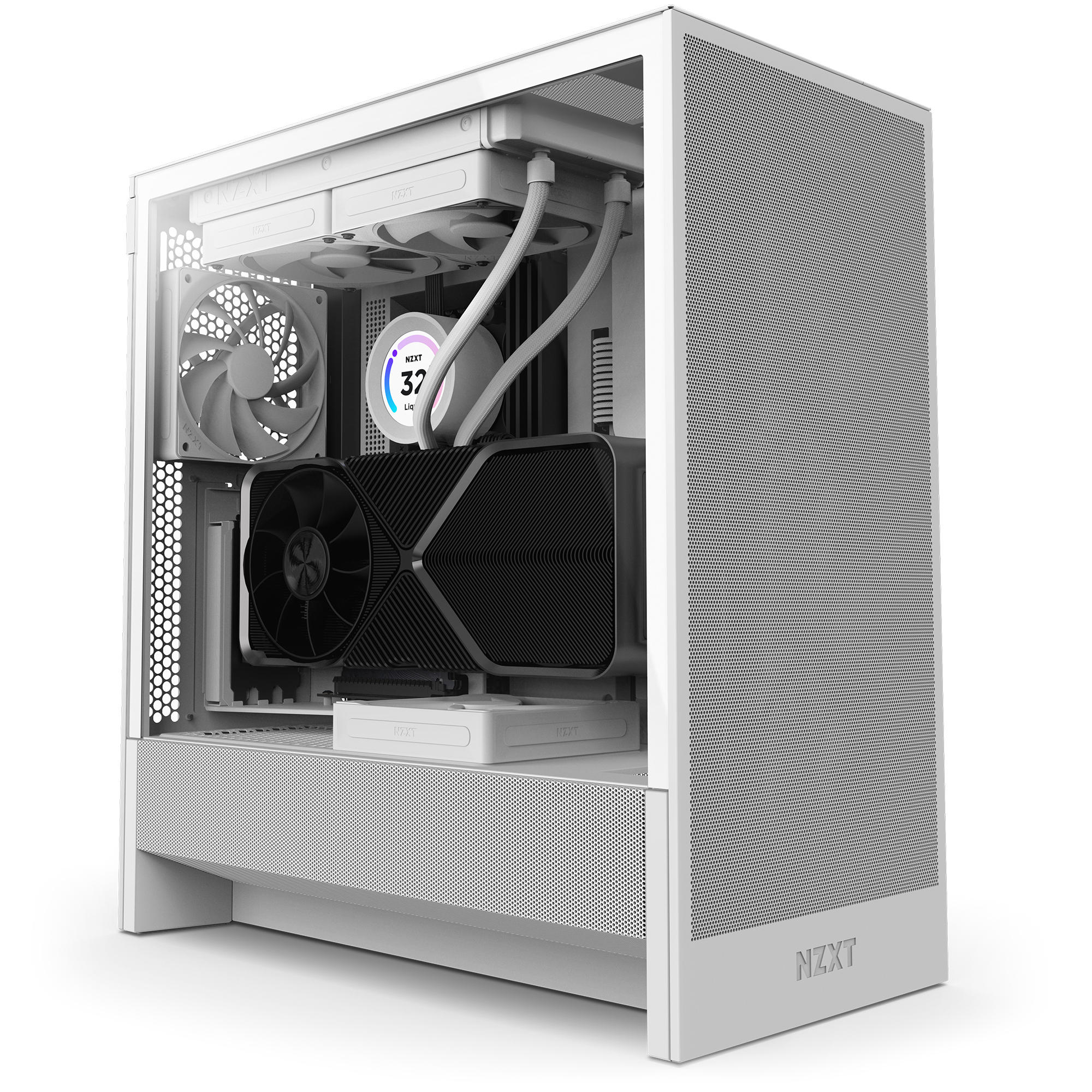 NZXT H5 Flow (2024) White - Behuizing