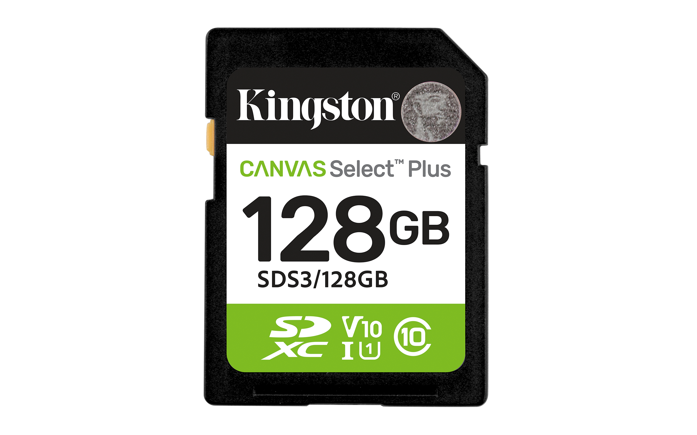 KINGSTON Kingston Canvas Select Plus Gen 3 128 GB - Flashgeheugenkaart