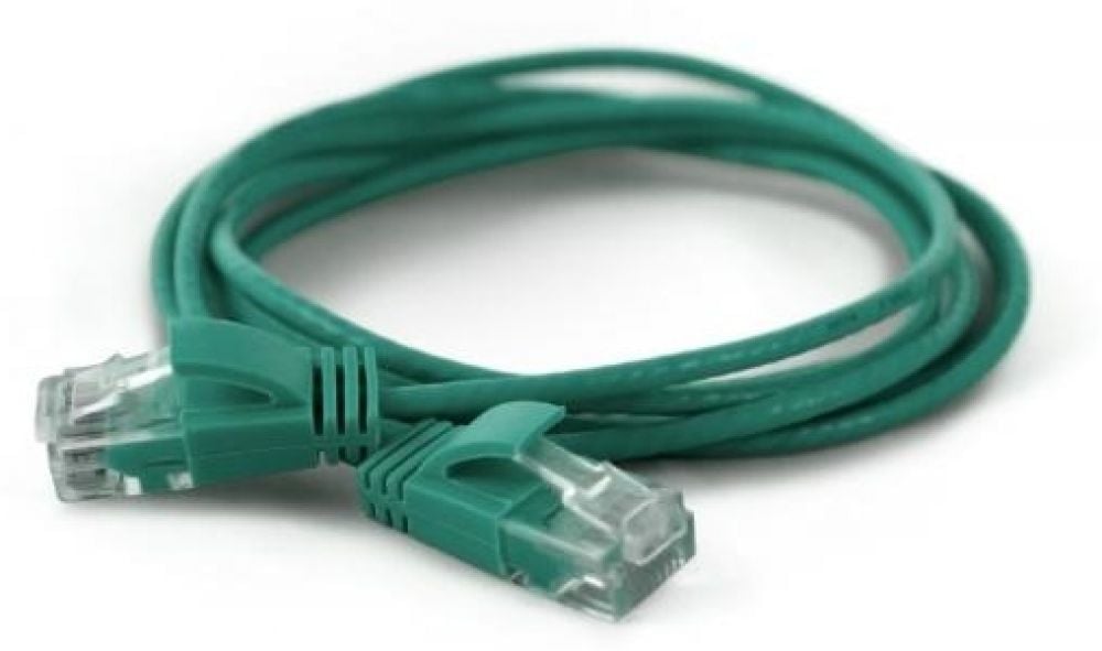 Wantec Patchkabel UTP CAT6a d=2,8mm 3,00m groen