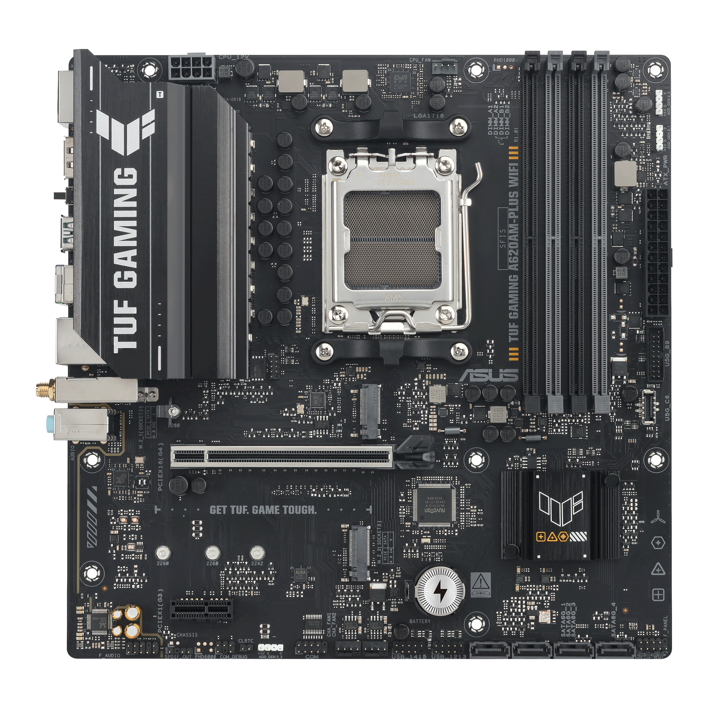 MB ASUS TUF GAMING A620AM-PLUS WIFI      (AMD,AM5,DDR5,mATX)