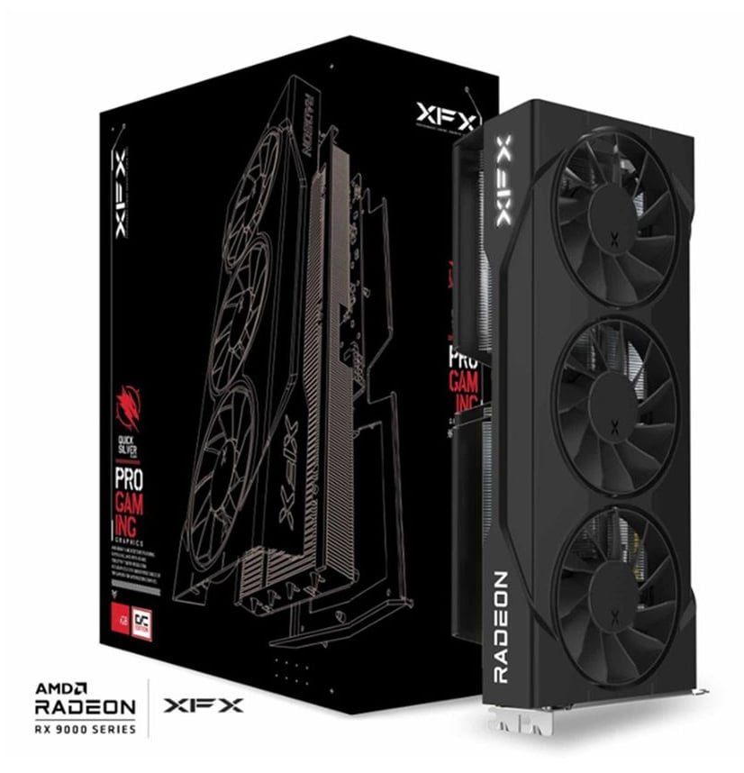 XFX Swift AMD Radeon RX 9060 XT OC Triple Fan Gaming Edition 16GB - Videokaart
