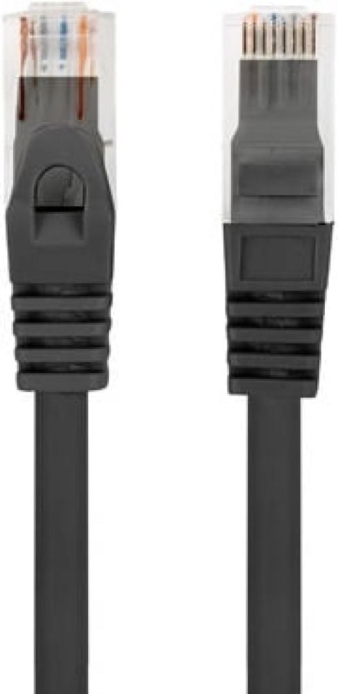 LANBERG PATCHCORD CAT.6 UTP LSZH CU 5M SCHWARZ FLUKE ZERTIFI