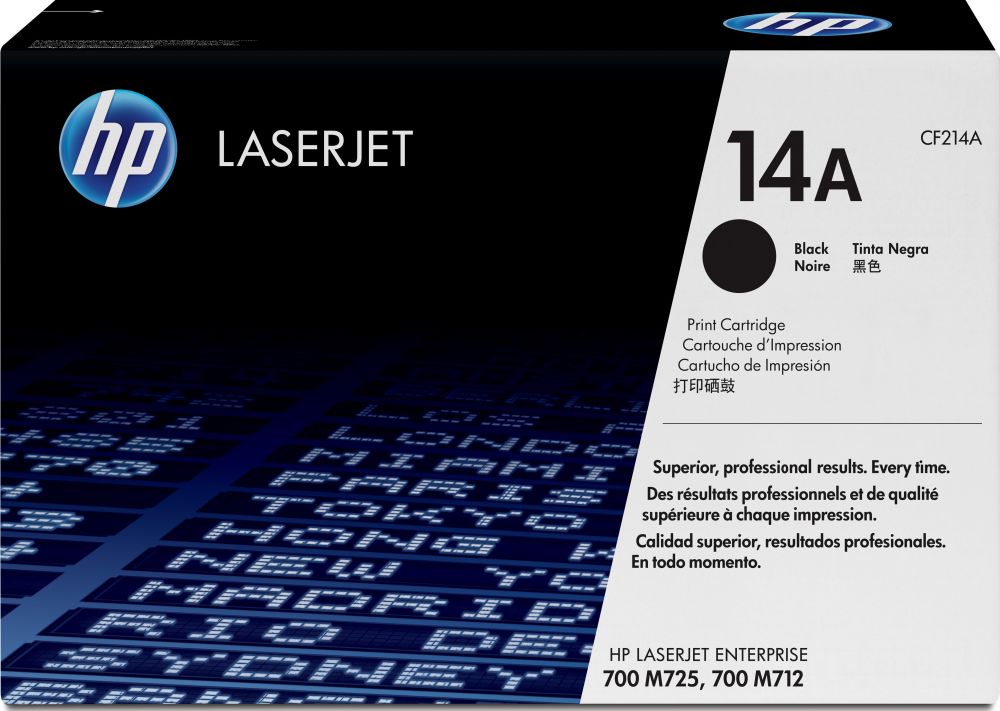 HP 14A - Zwart