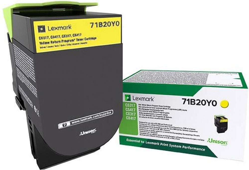 Lexmark X317 - Geel