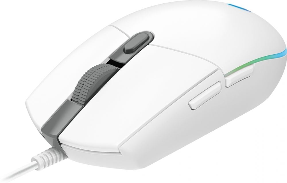 Logitech Gaming Mouse G102 LIGHTSYNC Wit - Muis