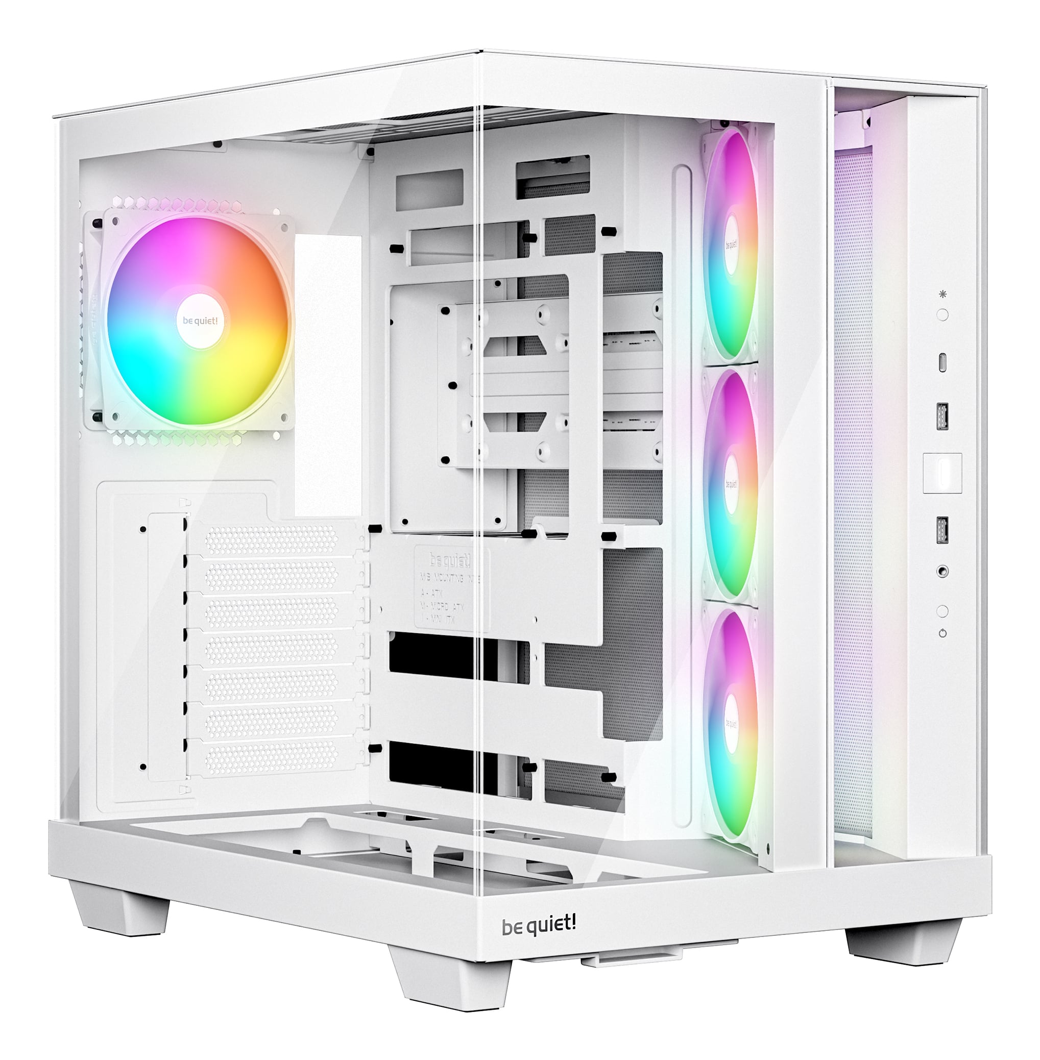be quiet! Light Base 500 LX White - Behuizing
