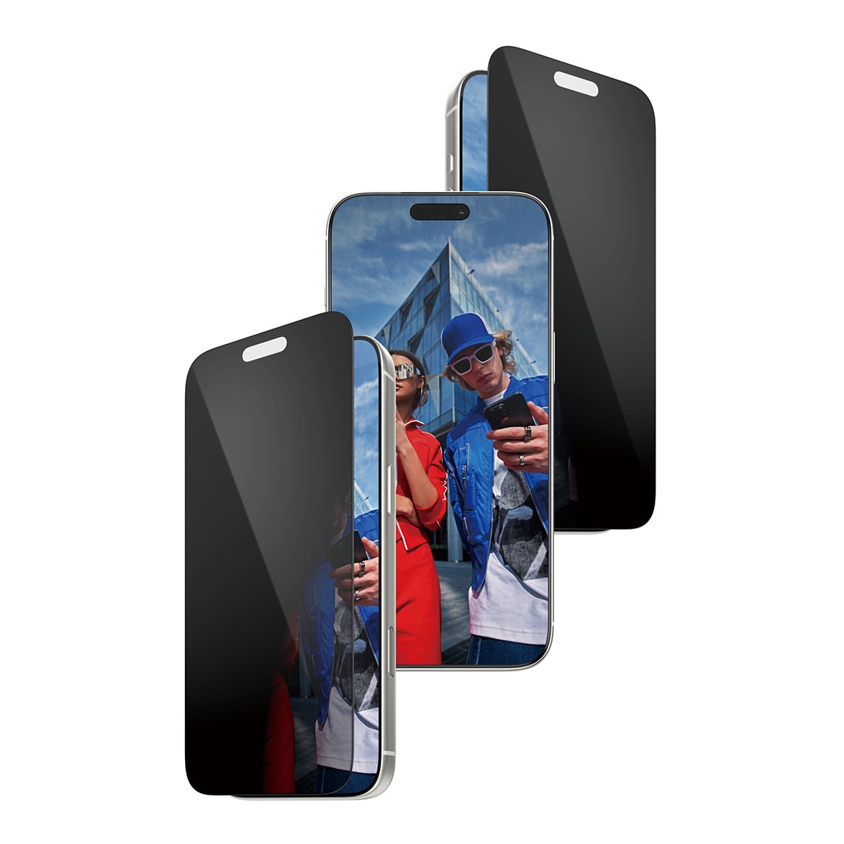 PanzerGlass Ultra Wide Fit FastFit in-a-box Privacy Screenprotector voor de Apple iPhone 17 Pro Max
