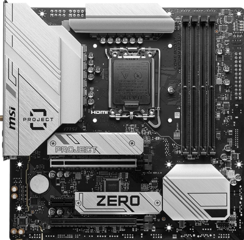 MSI B760M PROJECT ZERO - Moederbord
