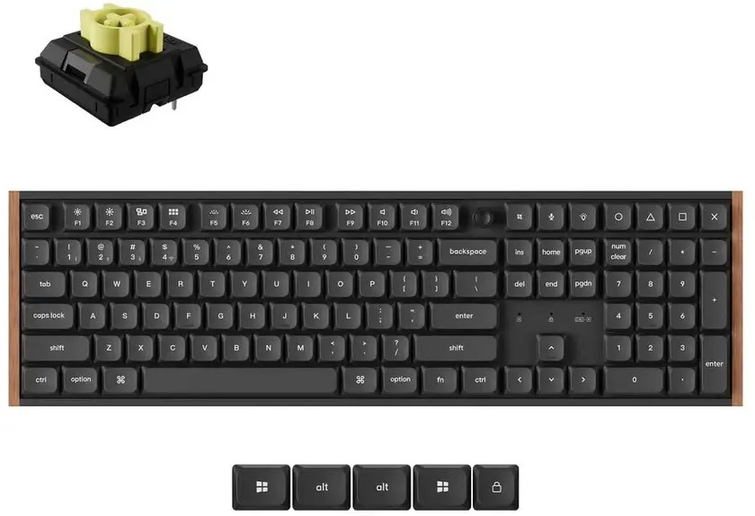 Keychron K5 Ultra 8K 100% Banana Switch - Toetsenbord