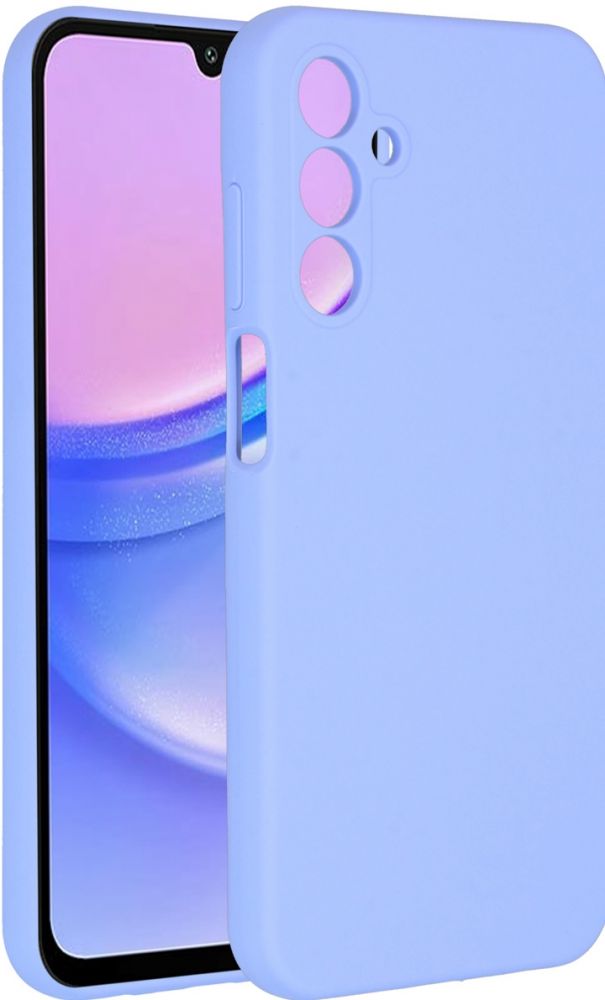 Accezz Liquid Silicone Backcover Samsung Galaxy A15 (5G/4G) - Paars