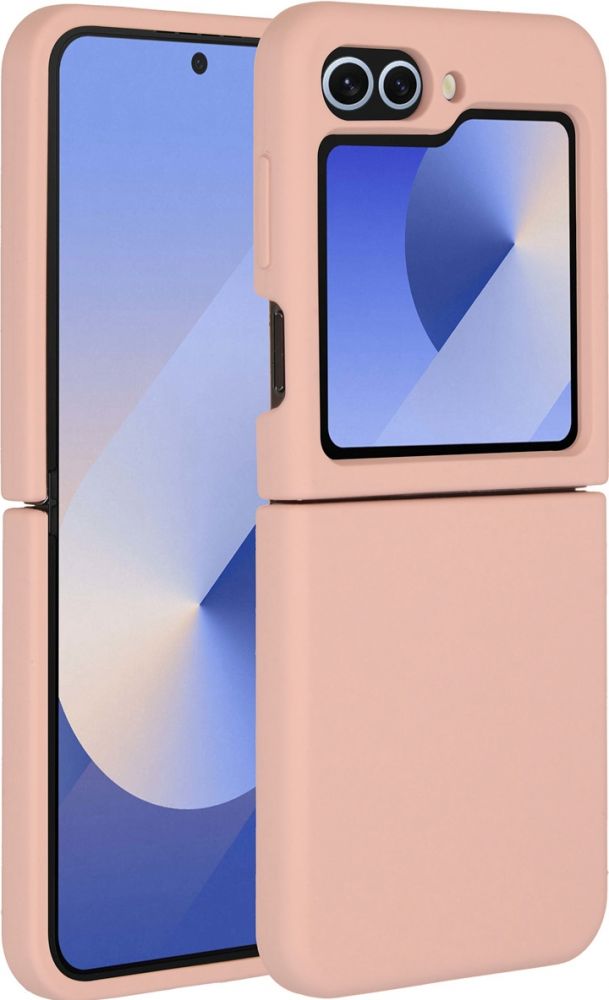 Accezz Liquid Silicone Backcover Samsung Galaxy Z Flip 6 - Roze