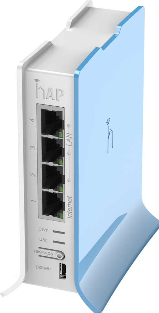 MikroTik hAP Lite TC - Draadloze-toegangspunt 802.11b/g/n