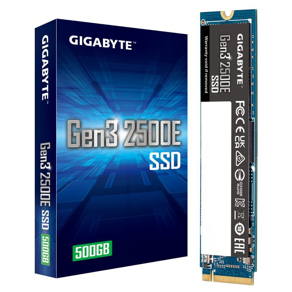 GIGABYTE Gen3 2500E 500GB - SSD