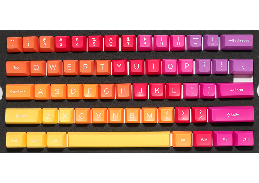 Ducky Afterglow - toetsenbordkapje