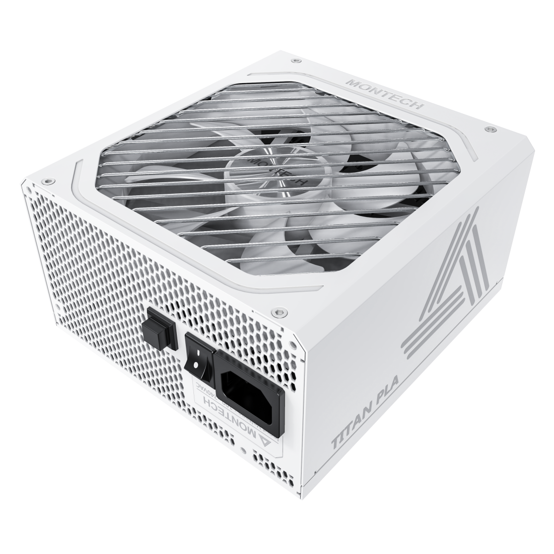 Montech Titan Pla 1000 White - Voeding