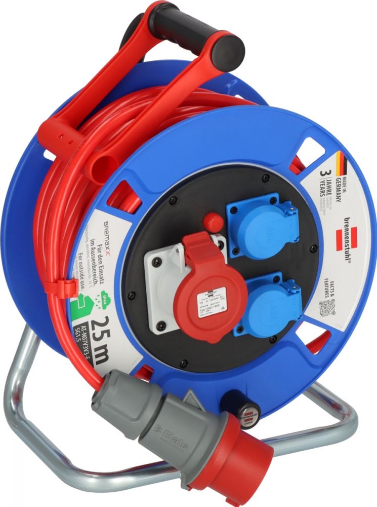 stekkerdoos Kabeltrommel CEE 300 25m N07V3V3-F5G1,5
