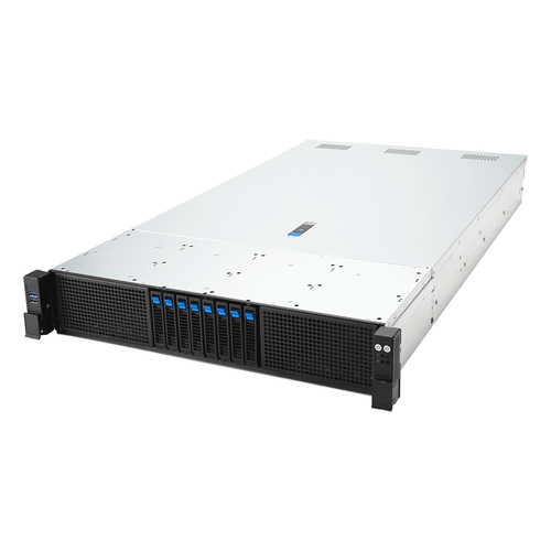 ASUS RS720-E12-RS8G Rack (2U) Zwart, Zilver