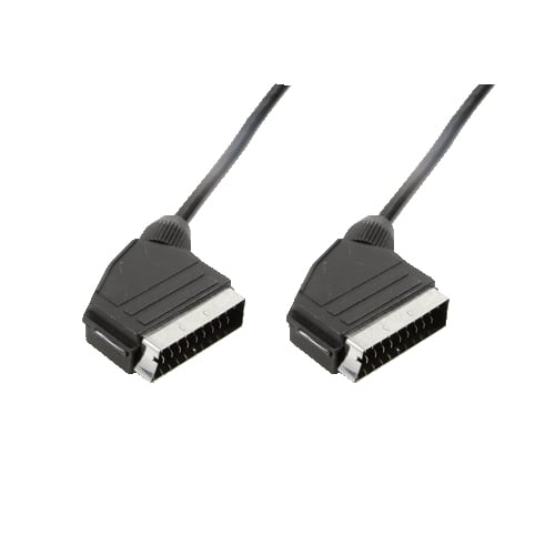 Logilink Scart cable, 2x Scart male, 3,0m