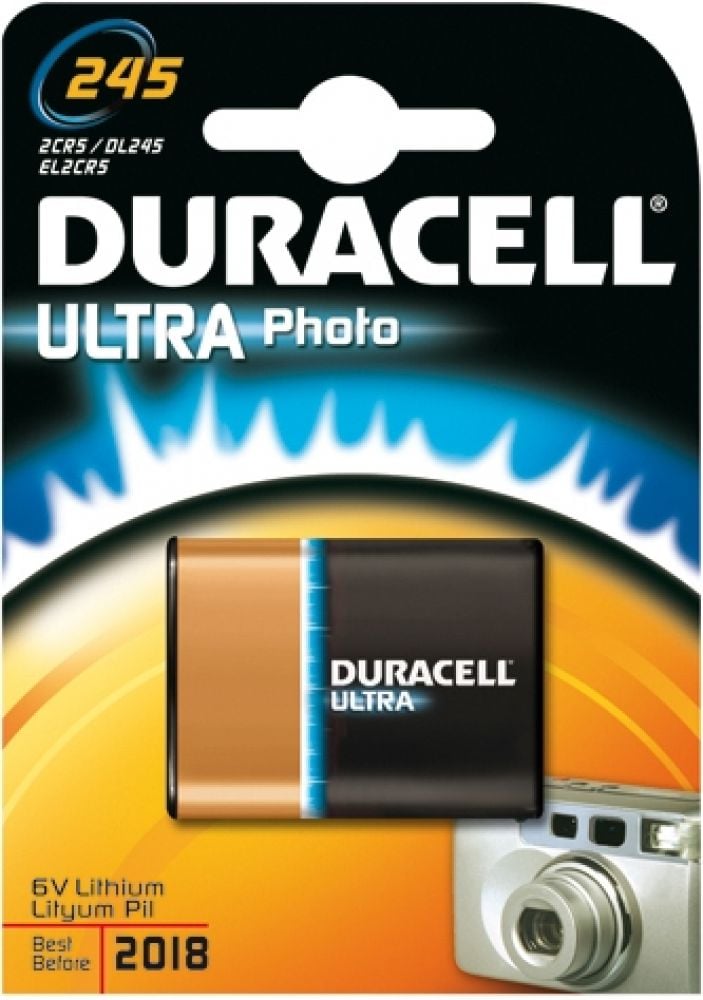 Duracell Ultra 245 - Batterij voor camera 2CR5 Li