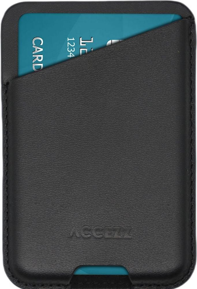 ACCEZZ Accezz Leather Cardholder MagSafe - Kaarthouder met MagSafe