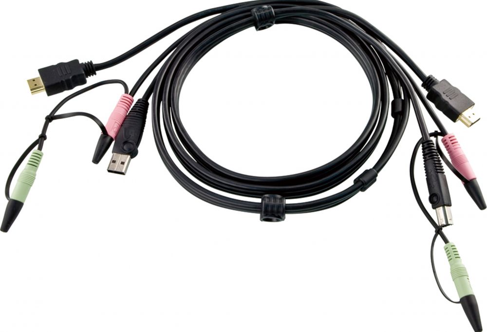 ATEN ATEN 2L-7D02UH - VideoUSBaudiokabel