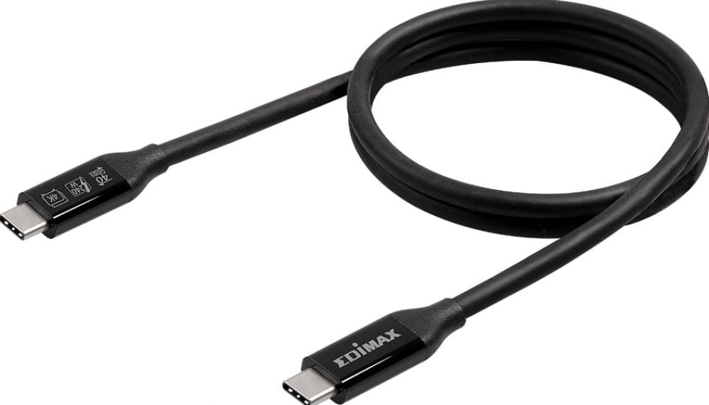 EDIMAX USB4/Thunderbolt3 Cable 40 Gbit/s 1m Type C to Type C
