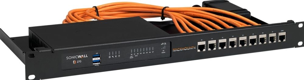 Rackmount.IT kit for SonicWall TZ270W-TZ370W-TZ470W Shielded