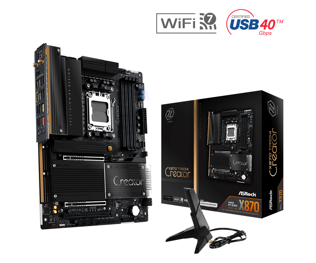 Asrock X870 Taichi Creator  - Moederbord