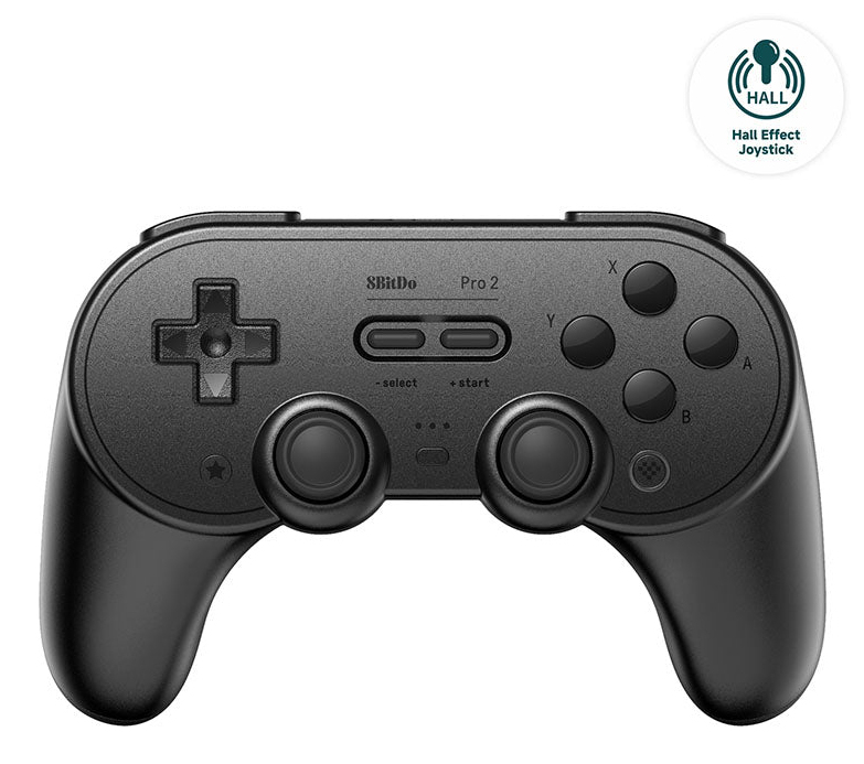 8Bitdo Pro 2 Wireless Zwart - Controller