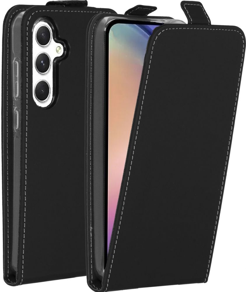 Accezz Flipcase Samsung Galaxy A55 - Zwart