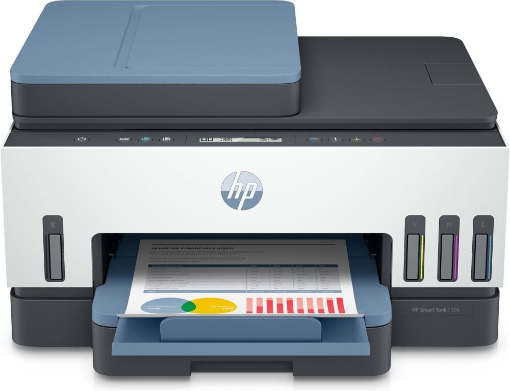 HP Smart Tank 7306 All-in-One - Multifunctionele printer