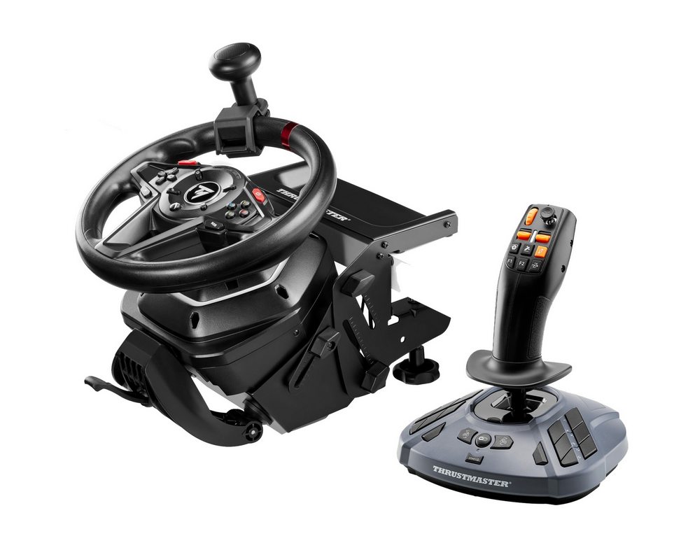 Thrustmaster T128 Simtask Pack + Simtask Farmstick simulatorset - PC