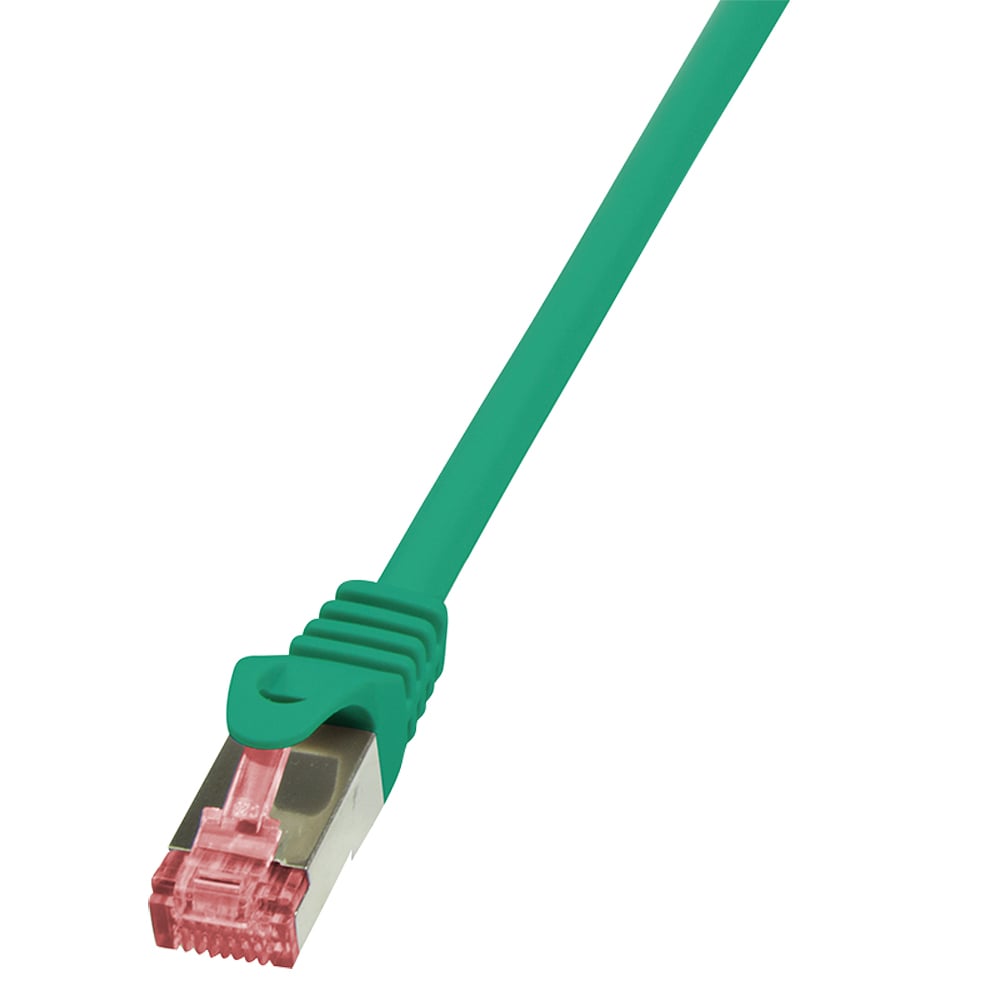 Logilink Patchkabel CAT6 S/FTP AWG27 PIMF 0,25m groen