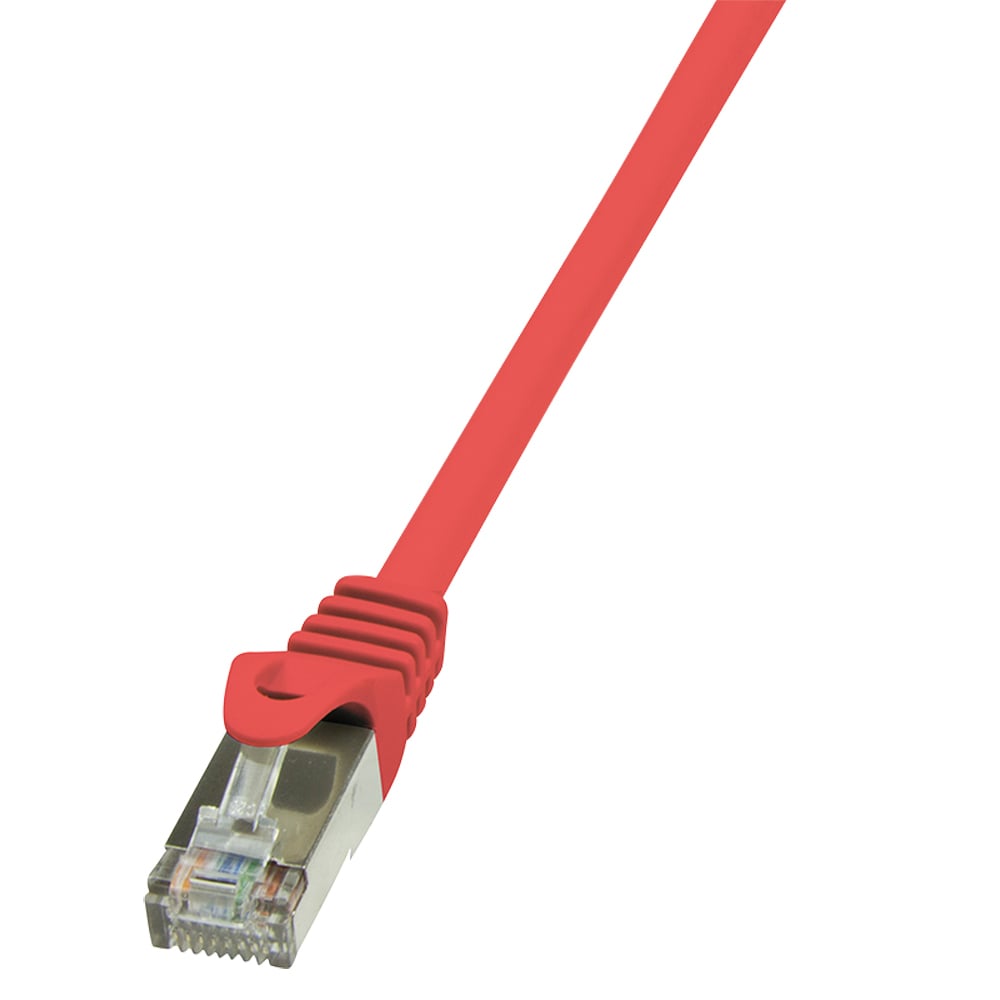 Logilink Patchkabel CAT5e F/UTP AWG26 3,00m rood
