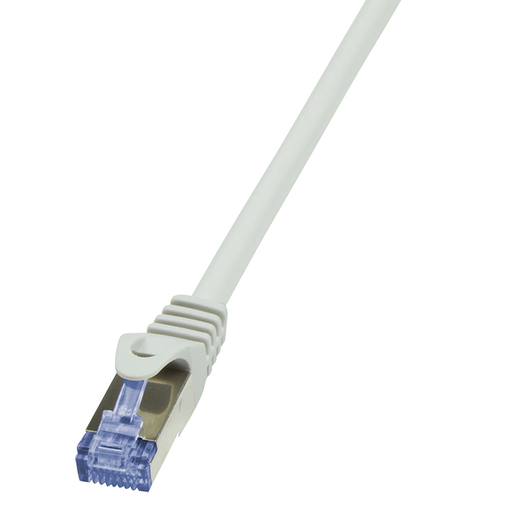Logilink Patchkabel CAT6A S/FTP AWG26 PIMF 0,25m grijs