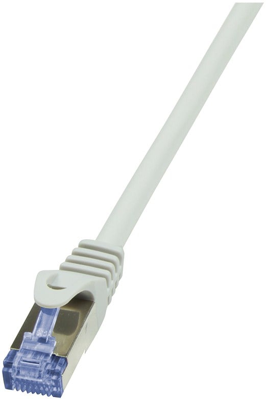 Logilink Patchkabel CAT6A S/FTP AWG26 PIMF 1,00m grijs