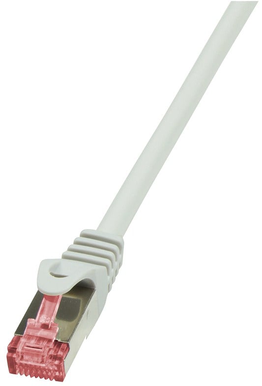 Logilink Patchkabel CAT6 S/FTP AWG27 PIMF 1,00m grijs