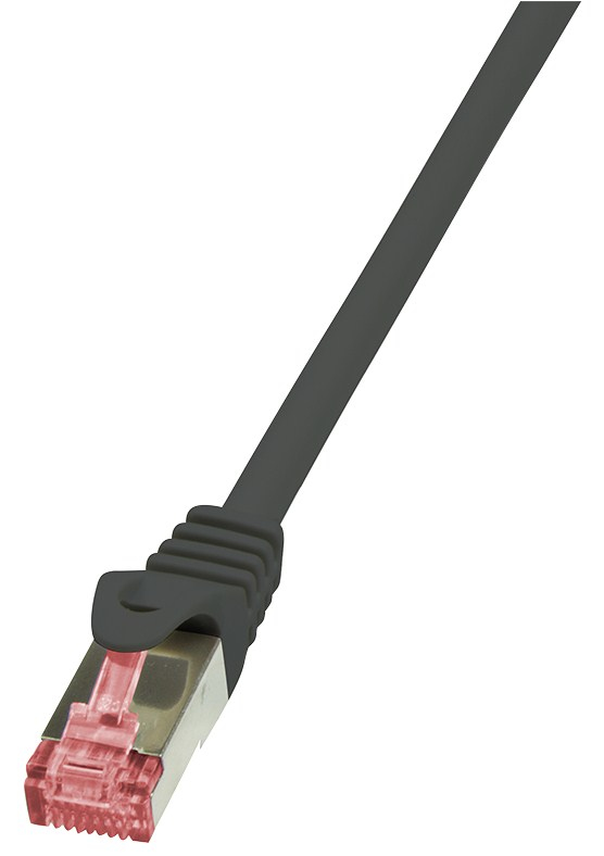 Logilink Patchkabel CAT6 S/FTP AWG27 PIMF 1,50m zwart.
