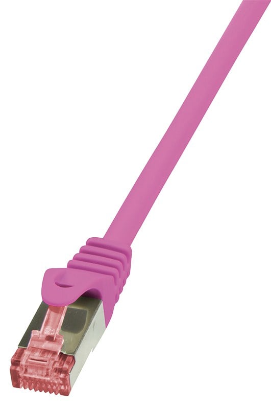 Logilink Patchkabel CAT6 S/FTP AWG27 PIMF 2,00m roze