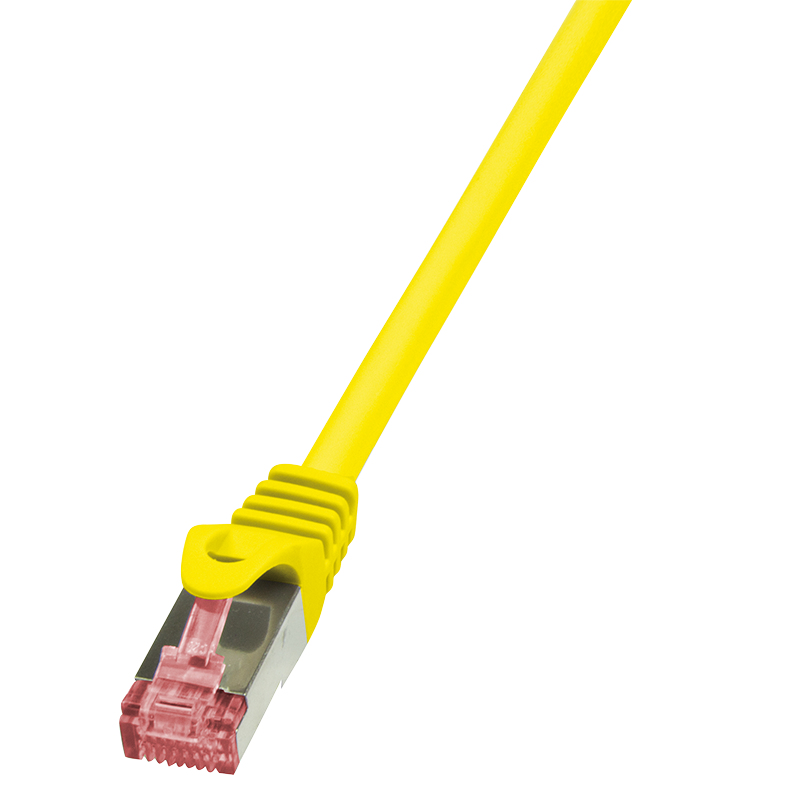 Logilink Patchkabel CAT6 S/FTP AWG27 PIMF 0,50m geel