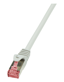 Logilink Patchkabel CAT6 S/FTP AWG27 PIMF 15,00m grijs