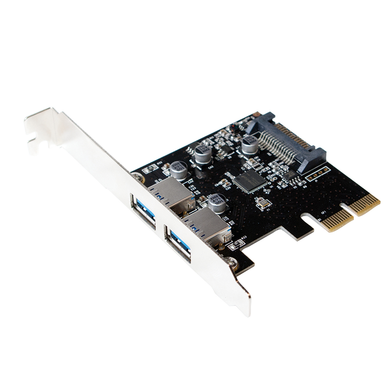Logilink PCI-Express Card 2x USB 3.1 (Type A) verloop stekker