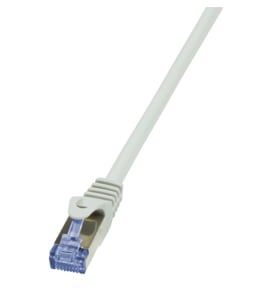 Logilink Patchkabel met Cat7-Rohk. Primel. S/FTP grijs 5,00m