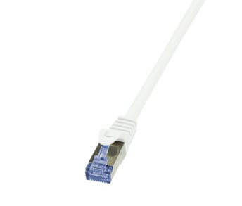 Logilink Patchkabel met Cat7-Rohk. Primel. S/FTP weiß 1,00m