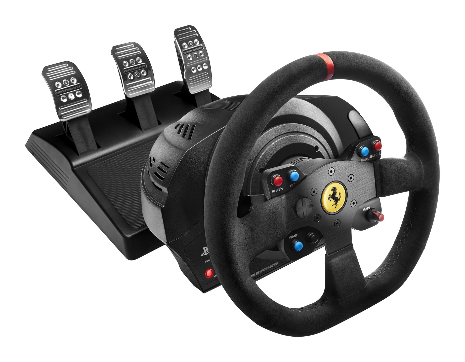 T300 Ferrari Integral Racing Wheel Alcantara Edition, PC/PlayStation 3/PlayStation 4, 1080°, H.E.A.R.T